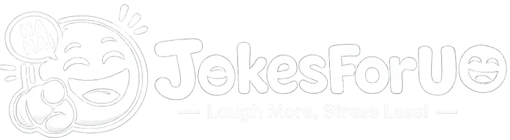 JokesForU Whaite Logo