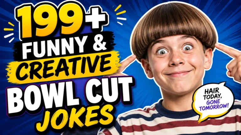 199+ Funny & Creative Bowl Cut Jokes