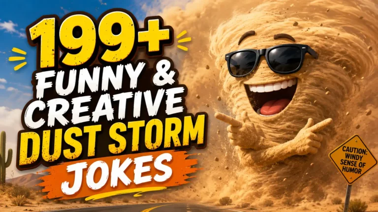 199+ Funny & Creative Dust Storm Jokes
