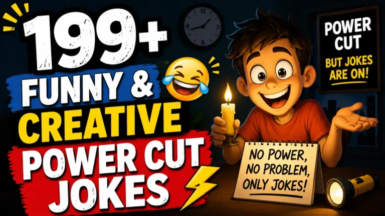 199+ Funny & Creative Power Cut Jokes