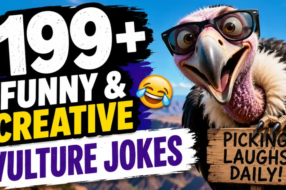 199+ Funny & Creative Vulture Jokes