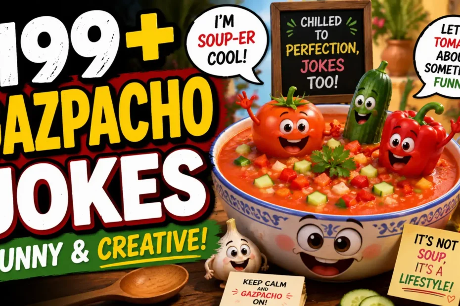 199+ Gazpacho Jokes Funny & Creative