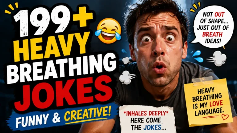 199+ Heavy Breathing Jokes Funny & Creative