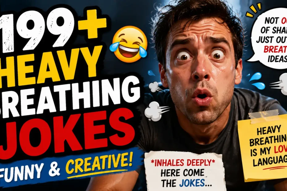 199+ Heavy Breathing Jokes Funny & Creative