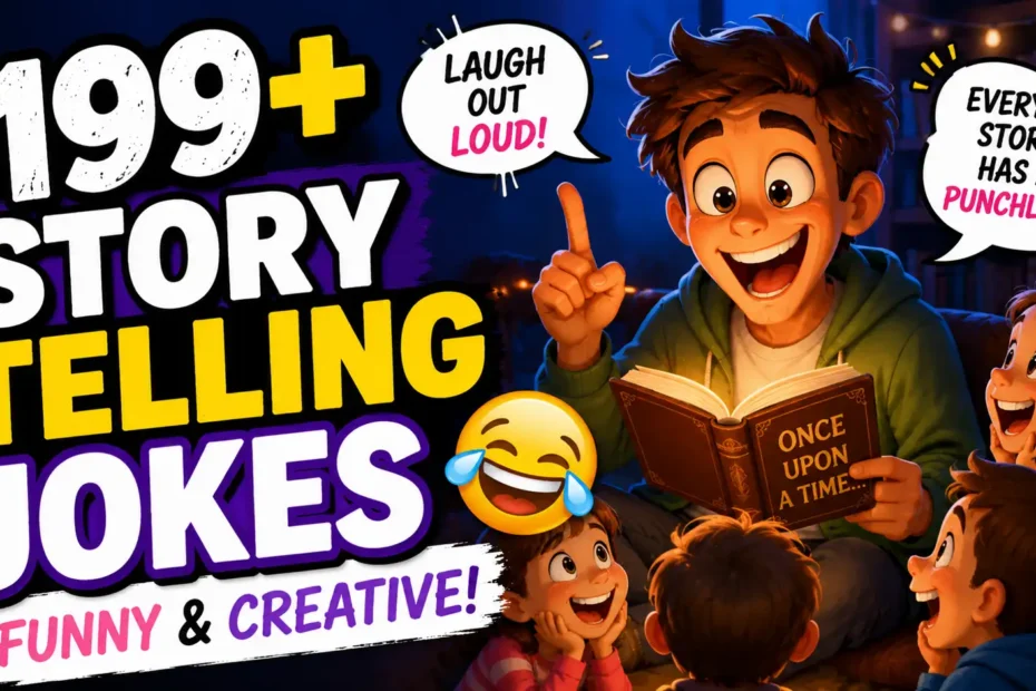 199+ Story Telling Jokes Funny & Creative