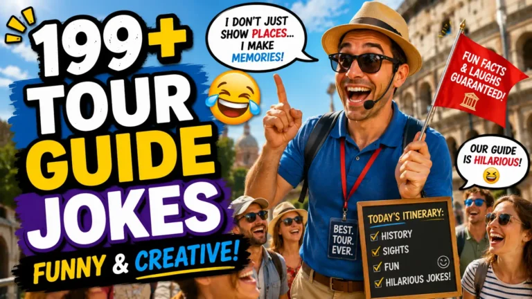 199+ Tour Guide Jokes Funny & Creative