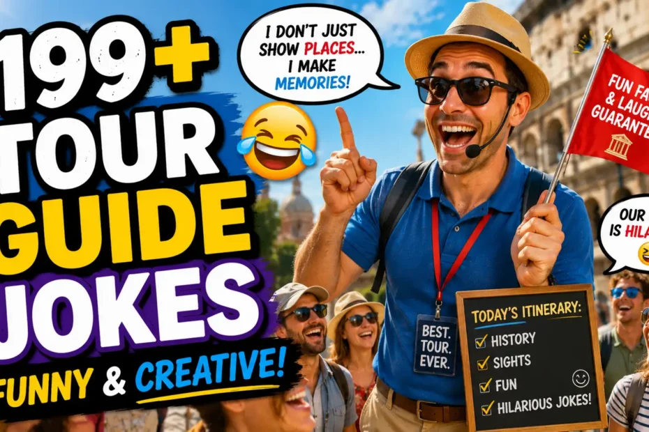 199+ Tour Guide Jokes Funny & Creative