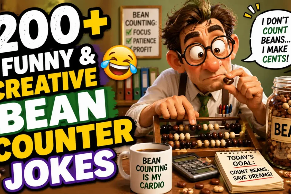 200+ Funny & Creative Bean Counter Jokes