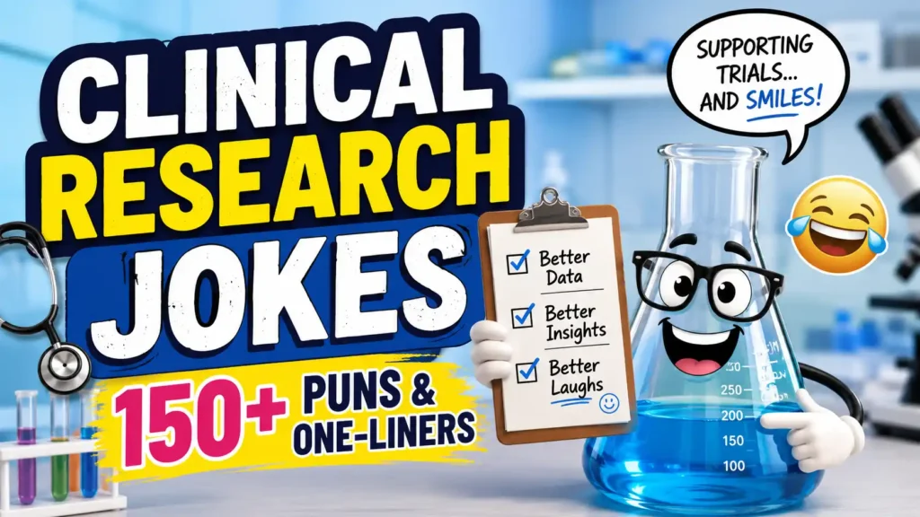 Clinical Research Jokes 150+ Puns & One-Liners