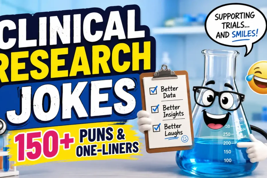 Clinical Research Jokes 150+ Puns & One-Liners