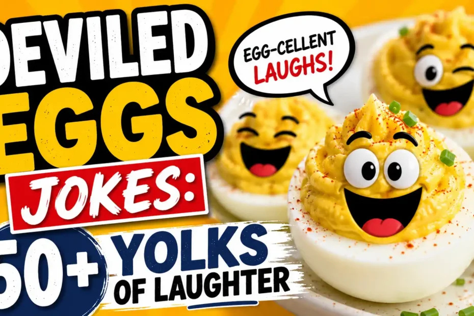 Deviled Eggs Jokes 50+ Yolks of Laughter