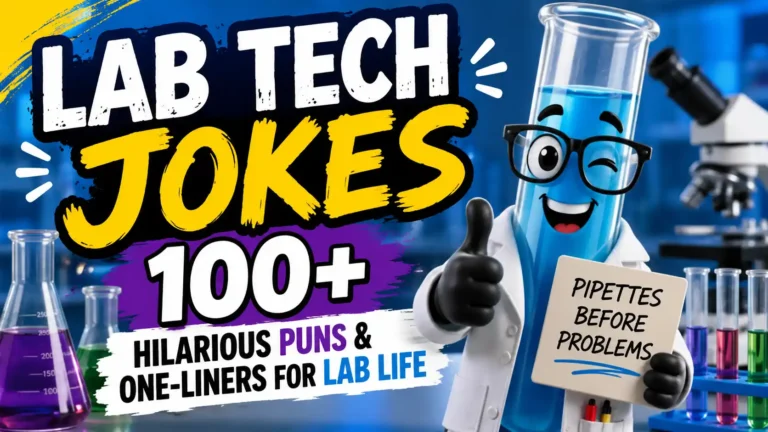 Lab Tech Jokes 100+ Hilarious Puns & One-Liners for Lab Life