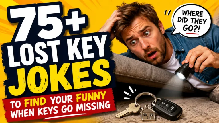 75+ Lost Key Jokes to Find Your Funny When Keys Go Missing