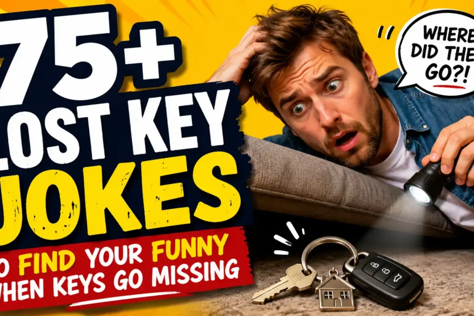75+ Lost Key Jokes to Find Your Funny When Keys Go Missing