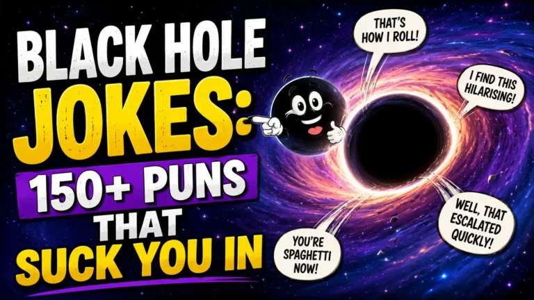 Black Hole Jokes 150+ Puns That Suck You In