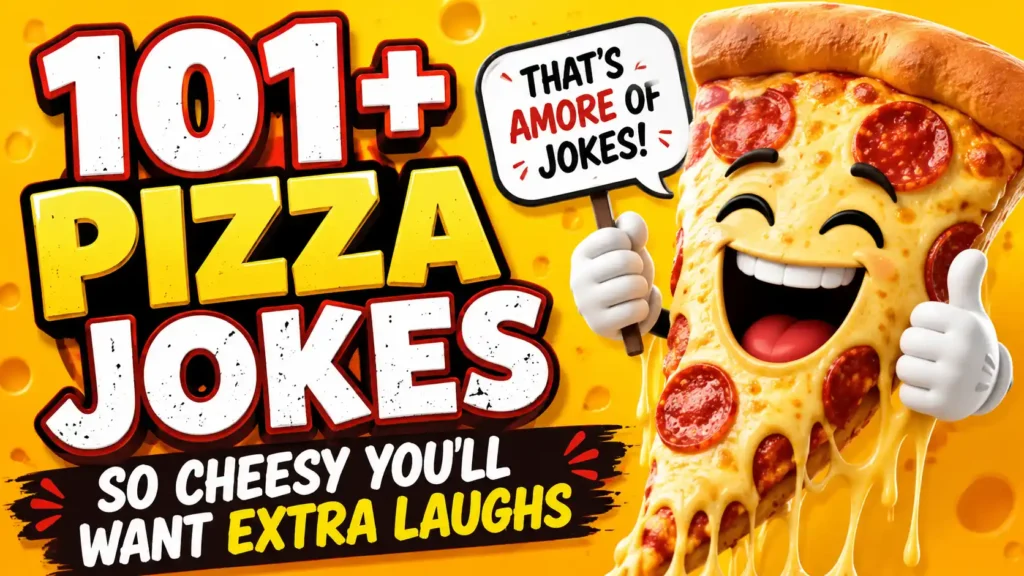 101+ Pizza Jokes So Cheesy You’ll Want Extra Laughs