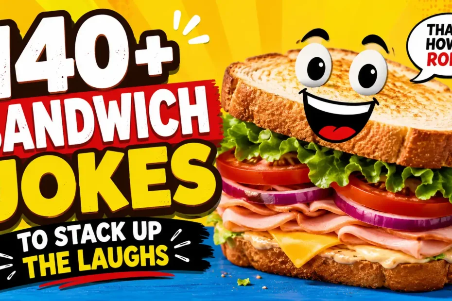 140+ Sandwich Jokes to Stack Up the Laughs 🥪