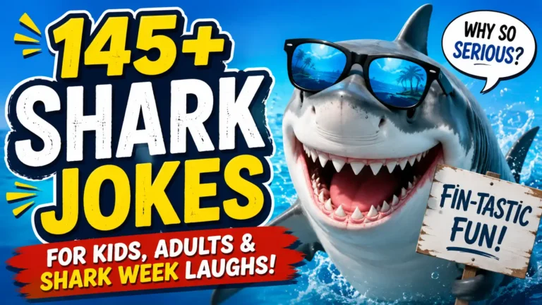 145+ Shark Jokes for Kids, Adults & Shark Week Laughs