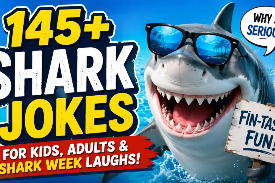 145+ Shark Jokes for Kids, Adults & Shark Week Laughs