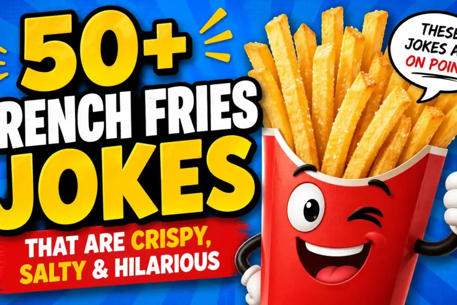50+ French Fries Jokes That Are Crispy, Salty & Hilarious 🍟